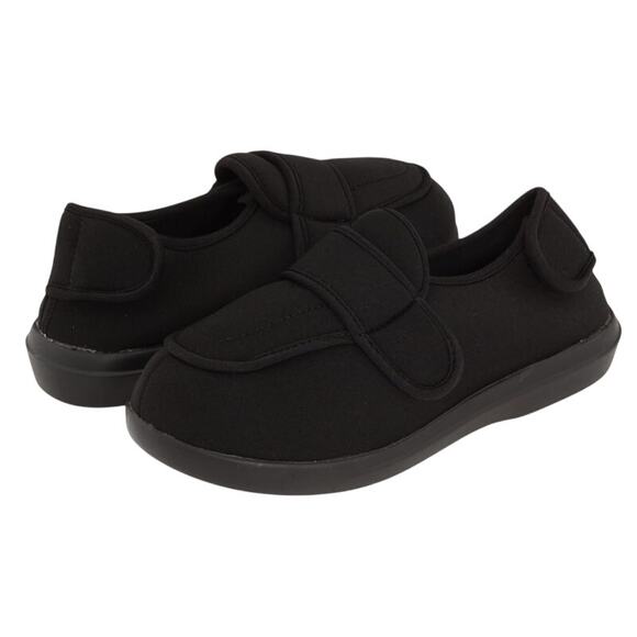 Propet Womens Cronus Medicare Diabetic Slipper Shoe US 10M EU 40.5 Black EUC - Picture 1 of 15
